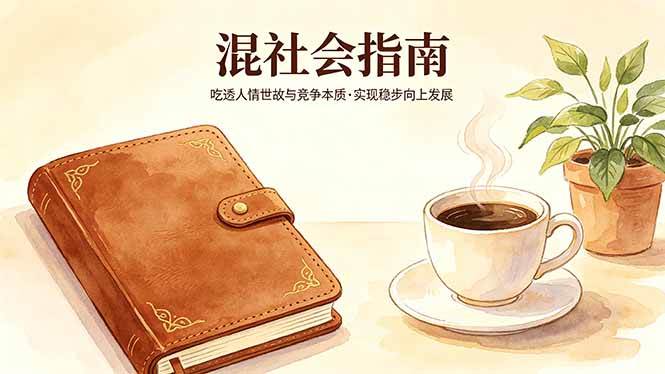 (5.2)付费文章：混社会指南，吃透人情世故与竞争本质，实现稳步向上发展